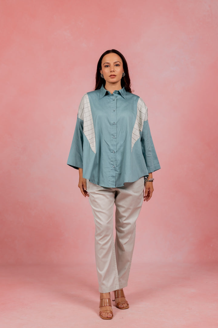 Blue Ease Coord Set