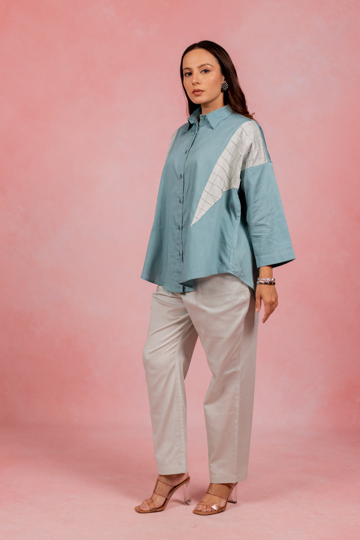 Blue Ease Coord Set