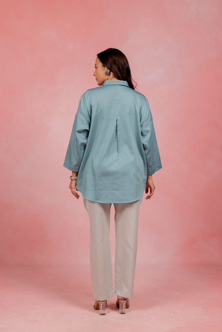 Blue Ease Coord Set