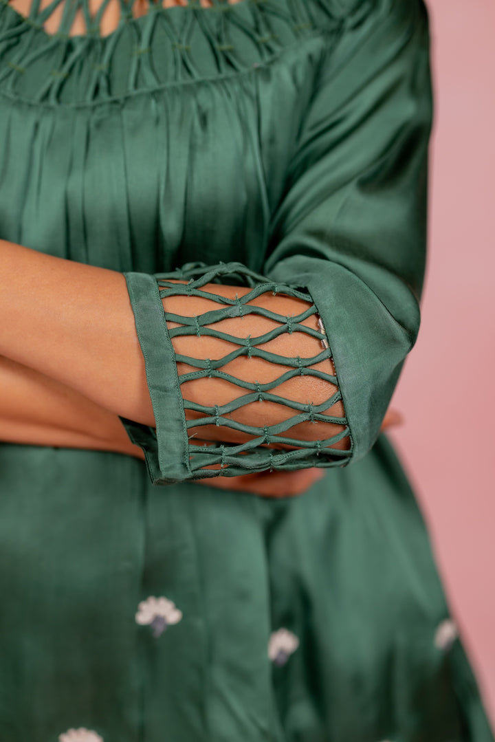 Emerald Bloom Coord Set