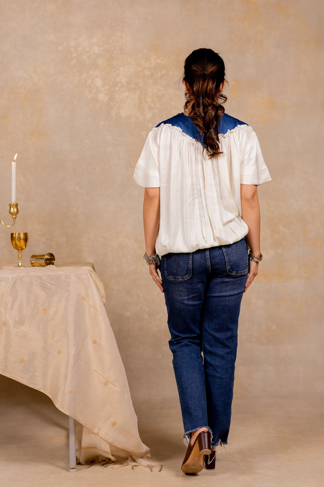 Ethereal Pleated Top