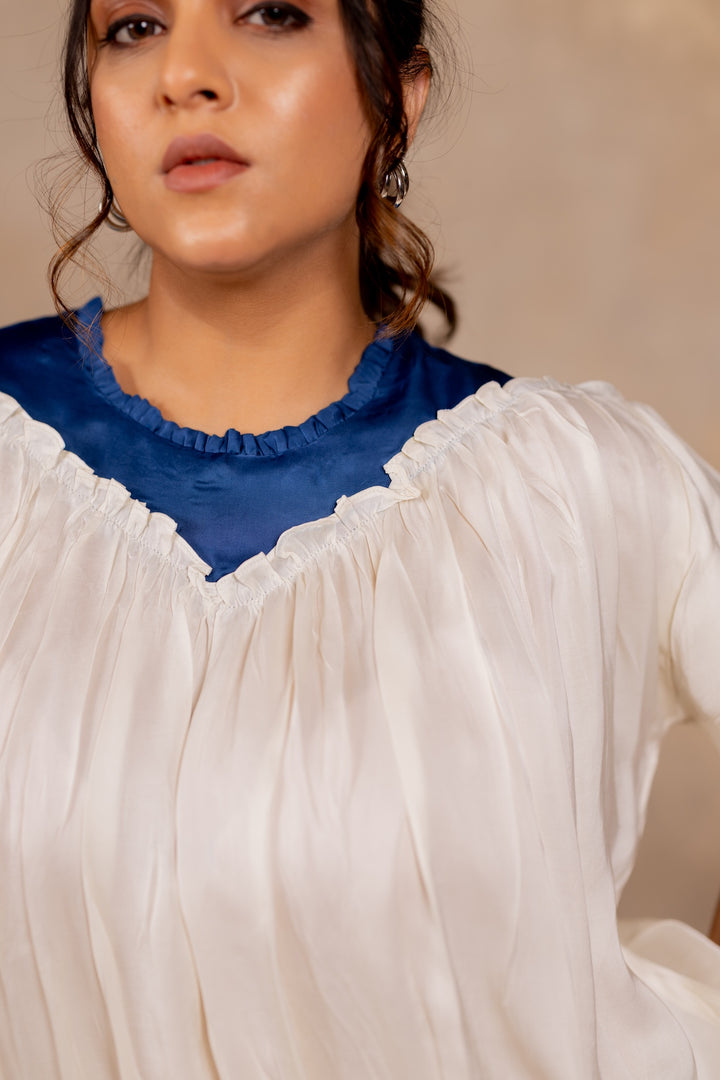 Ethereal Pleated Top