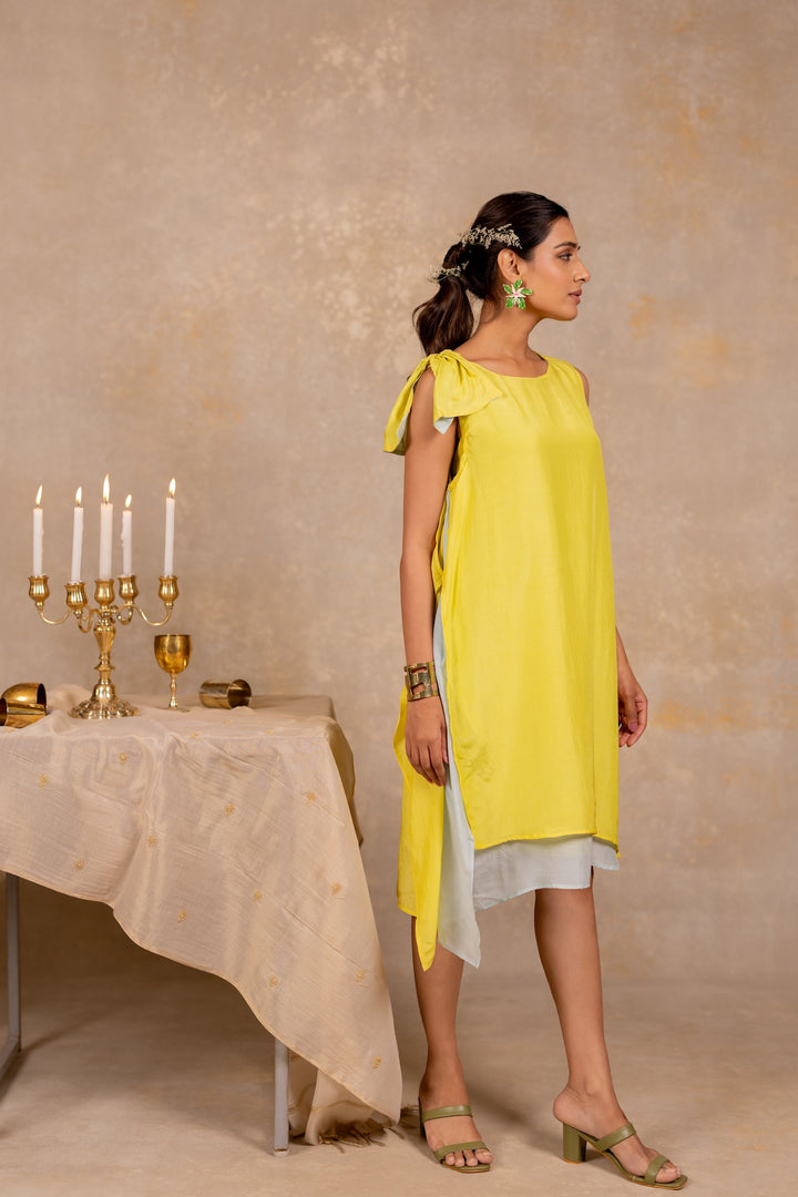 Lime Bloom Dress