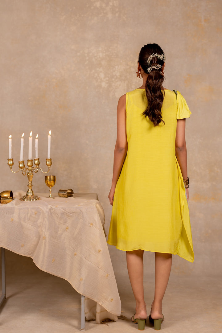 Lime Bloom Dress