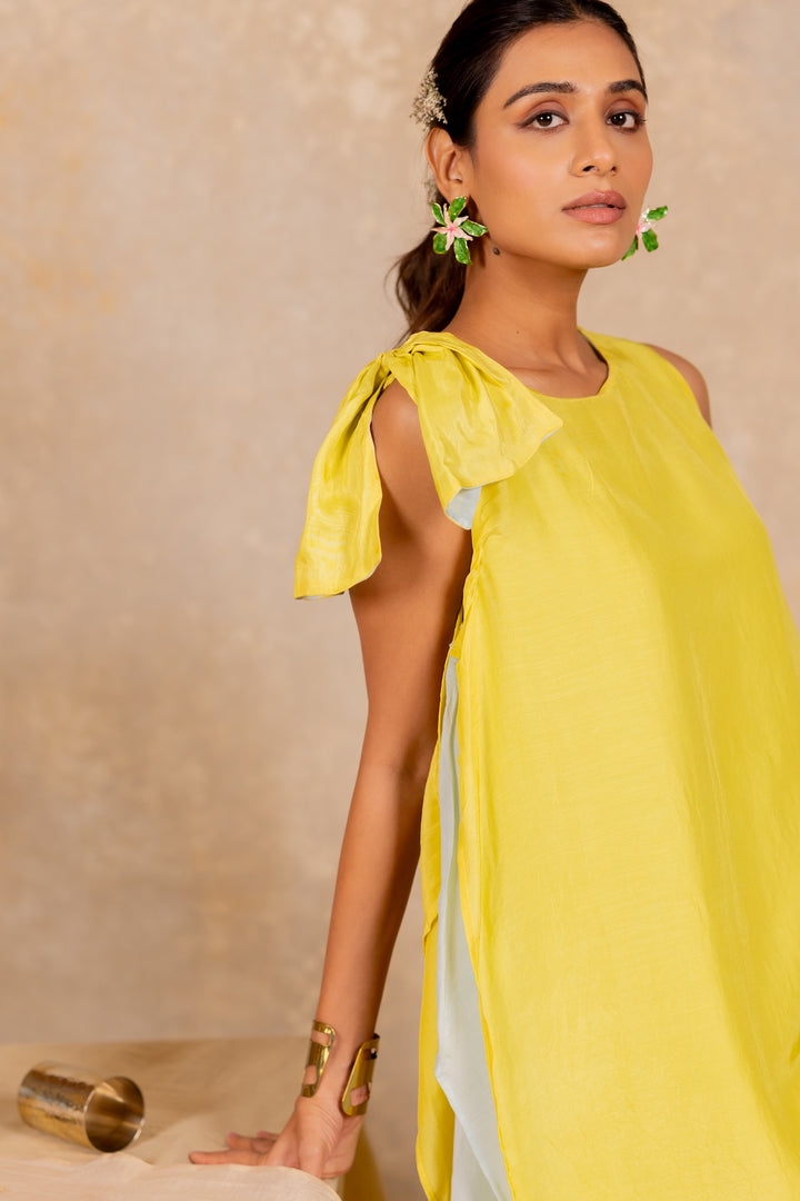 Lime Bloom Dress
